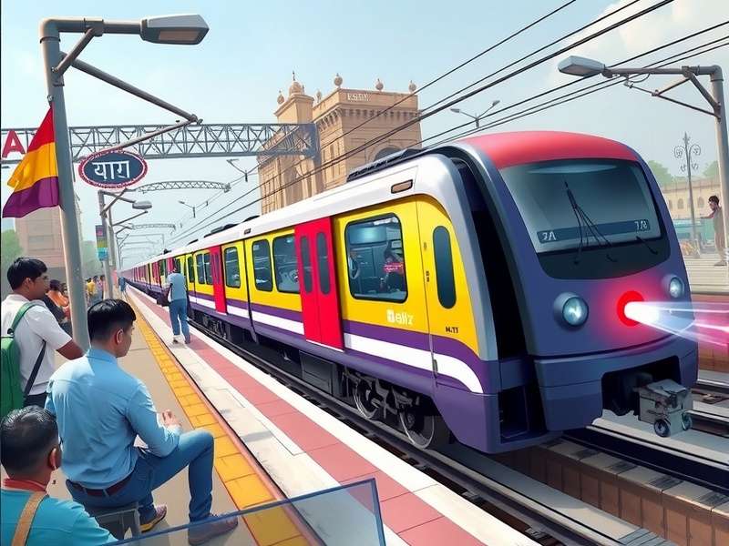 Delhi Metro Blitz Game Cover